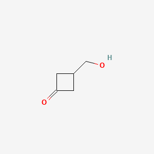 3-(HYDROXYMETHYL)CYCLOBUTANONE structure, CAS 183616-18-4