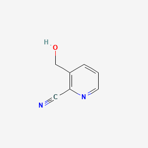 3-(HYDROXYMETHYL)PICOLINONITRILE structure, CAS 131747-56-3