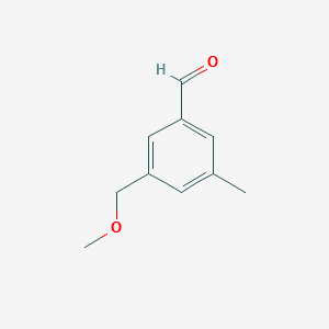 3-(METHOXYMETHYL)-5-METHYLBENZALDEHYDE structure, CAS 754149-11-6