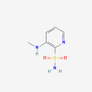 3-(METHYLAMINO)-2-PYRIDINESULFONAMIDE structure, CAS 138087-69-1