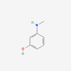 3-(METHYLAMINO)PHENOL structure, CAS 14703-69-6