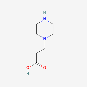 3-(PIPERAZIN-1-YL)PROPANOIC ACID structure, CAS 27245-31-4
