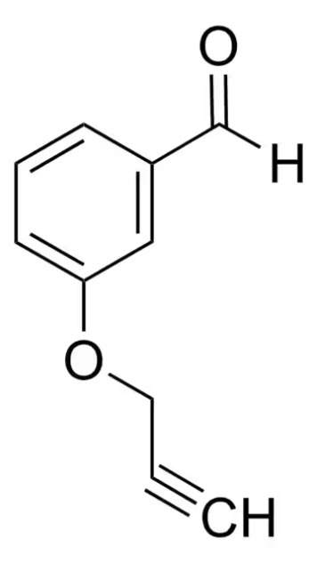 3-(PROP-2-YN-1-YLOXY)BENZALDEHYDE structure, CAS 5651-87-6