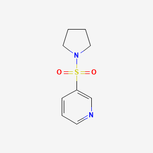 3-(PYRROLIDIN-1-YLSULFONYL)PYRIDINE structure, CAS 26103-51-5