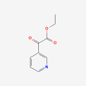 3-A-OXO-PYRIDINEACETIC ACID ETHYL ESTER structure, CAS 73672-37-4