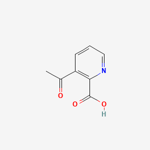 3-ACETYL-2-PYRIDINECARBOXYLIC ACID structure, CAS 716362-04-8