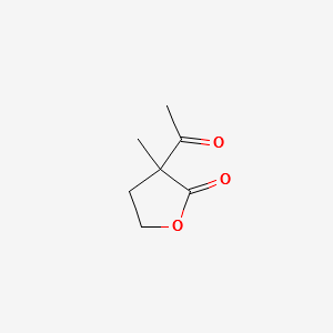3-ACETYL-3-METHYLDIHYDROFURAN-2(3H)-ONE structure, CAS 1123-19-9