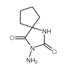 3-AMINO-1,3-DIAZASPIRO[4.4]NONANE-2,4-DIONE structure, CAS 16252-62-3