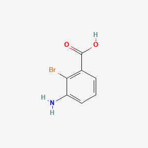 3-AMINO-2-BROMOBENZOIC ACID structure, CAS 168899-61-4