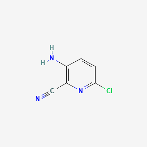 3-AMINO-6-CHLORO-2-CYANOPYRIDINE structure, CAS 95095-84-4