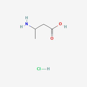 3-AMINOBUTANOIC ACID HYDROCHLORIDE structure, CAS 5959-33-1