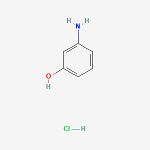 3-AMINOPHENOL HYDROCHLORIDE structure, CAS 51-81-0
