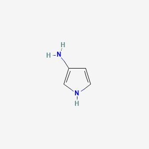 3-AMINOPYRROLE structure, CAS 29212-49-5