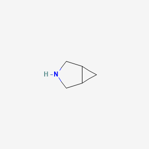 3-AZA-BICYCLO[3.1.0]HEXANE structure, CAS 285-59-6