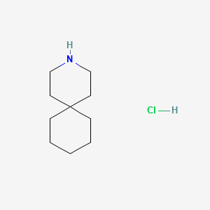 3-AZASPIRO[5.5]UNDECANE HYDROCHLORIDE structure, CAS 1125-01-5