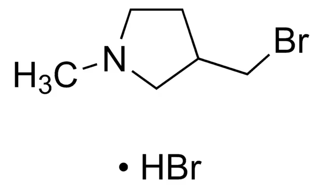 3-BROMO-1-METHYLPYRROLIDINE HYDROBROMIDE structure, CAS 17402-92-5