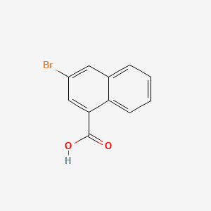 3-BROMO-1-NAPHTHOIC ACID structure, CAS 16726-66-2