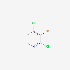 3-BROMO-2,4-DICHLOROPYRIDINE structure, CAS 144584-32-7