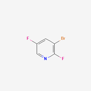3-BROMO-2,5-DIFLUOROPYRIDINE structure, CAS 1211331-43-9