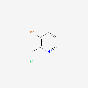 3-BROMO-2-(CHLOROMETHYL)PYRIDINE structure, CAS 122851-69-8