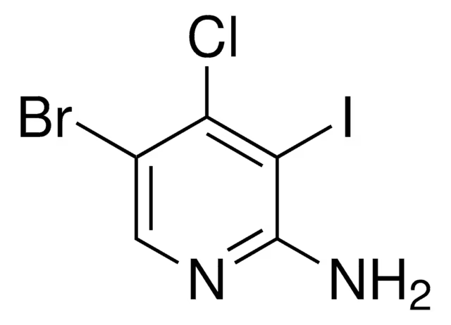 3-BROMO-2-CHLORO-4-IODOPYRIDINE structure, CAS 884494-53-5