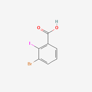 3-BROMO-2-IODOBENZOIC ACID structure, CAS 503821-94-1