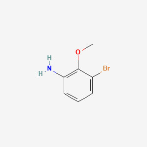 3-BROMO-2-METHOXYANILINE structure, CAS 116557-46-1