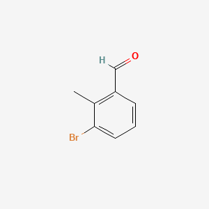 3-BROMO-2-METHYLBENZALDEHYDE structure, CAS 83647-40-9