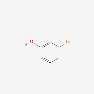 3-BROMO-2-METHYLPHENOL structure, CAS 7766-23-6