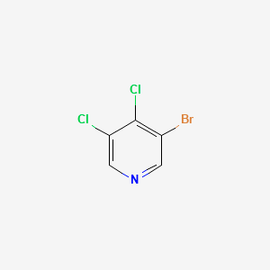 3-BROMO-4,5-DICHLOROPYRIDINE structure, CAS 1001056-83-2