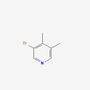 3-BROMO-4,5-DIMETHYLPYRIDINE structure, CAS 27063-98-5