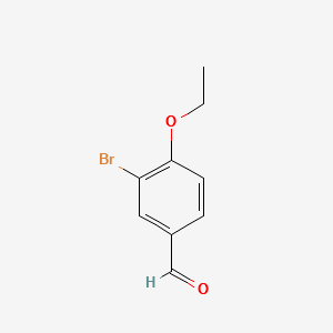 3-BROMO-4-ETHOXYBENZALDEHYDE structure, CAS 108373-05-3
