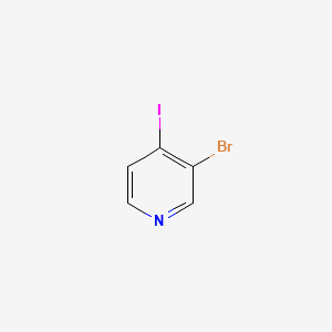 3-BROMO-4-IODOPYRIDINE structure, CAS 89167-19-1