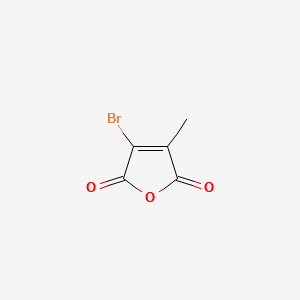 3-BROMO-4-METHYLFURAN-2,5-DIONE structure, CAS 59107-74-3