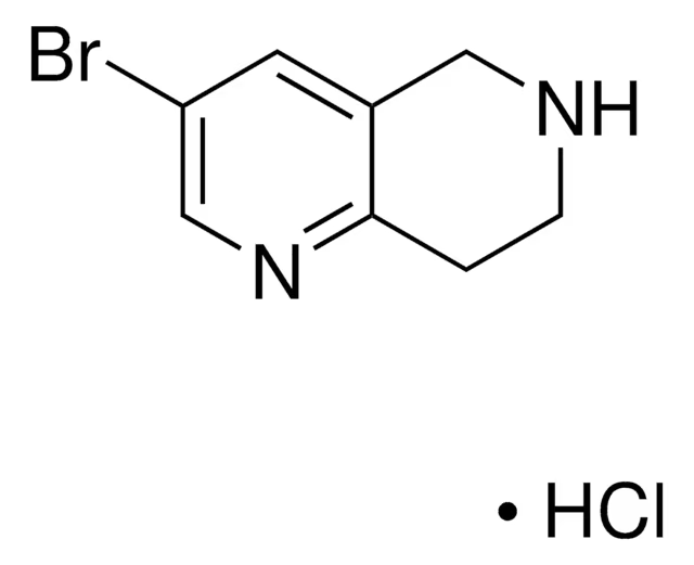 3-BROMO-5,6,7,8-TETRAHYDRO-1,6-NAPHTHYRIDINE DIHYDROCHLORIDE structure, CAS 1187932-53-1