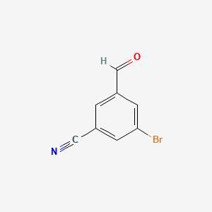 3-BROMO-5-CYANOBENZALDEHYDE structure, CAS 644982-55-8