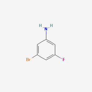 3-BROMO-5-FLUOROANILINE structure, CAS 134168-97-1