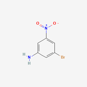 3-BROMO-5-NITROANILINE structure, CAS 55215-57-1