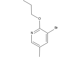3-BROMO-5-PROPOXYPYRIDINE structure, CAS 370879-78-0