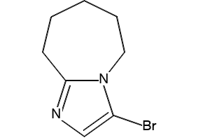 3-BROMO-6,7,8,9-TETRAHYDRO-5H-IMIDAZO[1,2-A]AZEPINE structure, CAS 701298-97-7