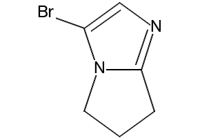 3-BROMO-6,7-DIHYDRO-5H-PYRROLO[1,2-A]IMIDAZOLE structure, CAS 914637-88-0