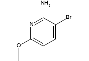 3-BROMO-6-METHOXYPYRIDIN-2-AMINE structure, CAS 511541-63-2
