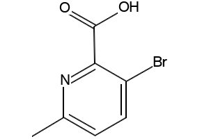 3-BROMO-6-METHYLPICOLINIC ACID structure, CAS 779344-30-8