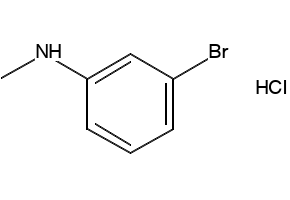 3-BROMO-N-METHYLANILINE HYDROCHLORIDE structure, CAS 152814-26-1