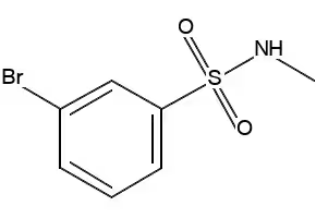 3-BROMO-N-METHYLBENZENESULFONAMIDE structure, CAS 153435-79-1
