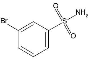 3-BROMOBENZENESULPHONAMIDE structure, CAS 89599-01-9