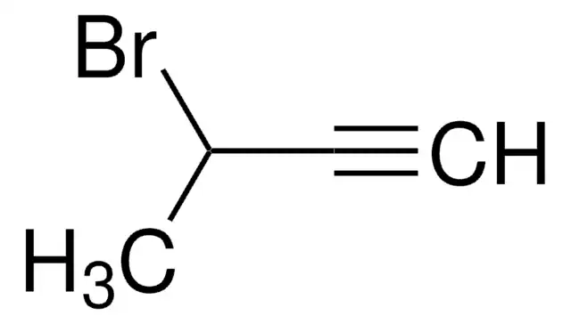 3-BROMOBUT-1-YNE structure, CAS 18668-72-9