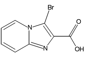 3-BROMOIMIDAZO[1,2-A]PYRIDINE-2-CARBOXYLIC ACID structure, CAS 354548-73-5