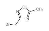 3-BROMOMETHYL-5-METHYL[1,2,4]OXADIAZOLE structure, CAS 959406-40-7