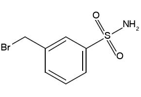 3-BROMOMETHYLBENZENESULFONAMIDE structure, CAS 220798-52-7